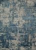 esk-430 ashwood/chicory blue wool and bamboo silk hand knotted Rug
