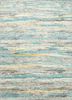 esk-433 sea mist green/classic gray blue wool and bamboo silk hand knotted Rug