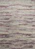 esk-433 classic gray/mauve grey and black wool and bamboo silk hand knotted Rug