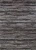 esk-433 liquorice/frost gray grey and black wool and bamboo silk hand knotted Rug