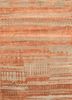ESK-663 Mink/Light Rust beige and brown wool and bamboo silk hand knotted Rug