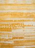 esk-663 white/light topaz gold wool and bamboo silk hand knotted Rug