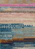ESK-663 Sea Mist Green/Pink blue wool and bamboo silk hand knotted Rug