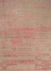 project error by kavi beige and brown wool and bamboo silk hand knotted Rug - HeadShot