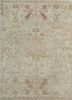 gs-1011 white/medium taupe ivory wool hand knotted Rug