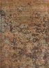 gs-1013 medium espresso/copper beige and brown wool hand knotted Rug