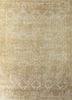 gs-1069(cs-02) spice brown/white gold wool hand knotted Rug