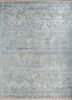 GS-1069 Neutral Gray/Neutral Gray grey and black wool hand knotted Rug