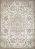 gs-21 white/mint ivory wool hand knotted Rug