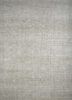 gs-23(cs-01) light pebble/light sage green grey and black wool hand knotted Rug