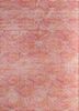 gs-7007 fiery red/tea rose red and orange wool hand knotted Rug