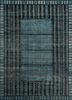 gs-7058 ink blue/ebony blue wool hand knotted Rug