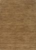 HLA-01 Cocoa Brown/Cocoa Brown beige and brown wool hand loom Rug