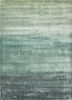 hpv-202 smoke blue/soft turquoise grey and black viscose hand loom Rug
