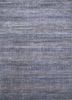 hwb-1004 powder blue/natural beige blue wool and bamboo silk hand loom Rug