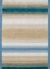 hwl-13003 gold/white beige and brown wool hand loom Rug