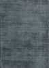 HWV-03 Stone Gray/Stone Gray grey and black wool and viscose hand loom Rug