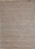 hwv-2000 alabaster/alabaster beige and brown wool and viscose hand loom Rug