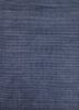 basis blue wool and viscose hand loom Rug - HeadShot