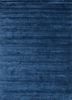 hwv-2000 navy blue/navy blue blue wool and viscose hand loom Rug