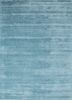 hwv-2000 silver lake blue/silver lake blue blue wool and viscose hand loom Rug