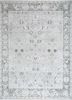 cyanna grey and black wool hand knotted Rug - HeadShot