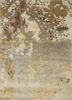 JPR-23 Dark Ivory/Linen ivory wool and silk hand knotted Rug