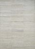 la-1728 natural white/natural white ivory wool hand knotted Rug