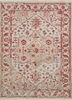 lca-64 antique white/beige ivory wool hand knotted Rug