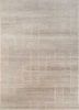 lca-824 antique white/silver ivory wool hand knotted Rug