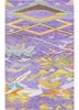 panchi gold wool and bamboo silk hand knotted Rug