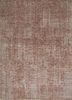 lrb-1501 copper tan/pink crush red and orange wool and bamboo silk hand knotted Rug