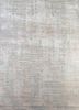 lrb-1501 dark ivory/light sea mist ivory wool and bamboo silk hand knotted Rug
