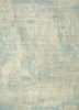 LRB-1502 Antique White/Aquamarine ivory wool and bamboo silk hand knotted Rug