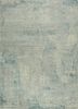 lrb-1502 ivory/soft gray grey and black wool and bamboo silk hand knotted Rug