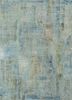 lrb-1502 pearl blue/antique white blue wool and bamboo silk hand knotted Rug