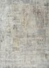 LRB-1502 Antique White/Ashwood ivory wool and bamboo silk hand knotted Rug