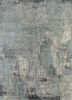LRB-1502 Soft Gray/Liquorice grey and black wool and bamboo silk hand knotted Rug