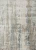 LRB-1539 Antique White/Classic Gray ivory wool and bamboo silk hand knotted Rug