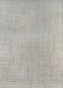 lrb-1594(cs-02) white/white ivory wool and bamboo silk hand knotted Rug