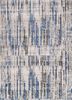 LRB-1647 Ivory/Ivory ivory wool and bamboo silk hand knotted Rug