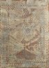 LRS-04 Fog/Smoked Pearl green wool and silk hand knotted Rug