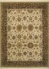 MK-55 Light Gold/Cocoa Brown gold wool hand knotted Rug