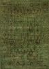 ne-2348 willow/willow green wool and silk hand knotted Rug