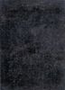 NE-814 Ebony Slate/Ebony Slate grey and black wool and silk hand knotted Rug