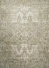 NMS-10 Soft Gray/White grey and black wool and silk hand knotted Rug