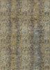 NMS-14 Toffee/White beige and brown wool and silk hand knotted Rug