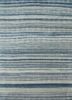 NRA-861 Sky Blue/Denim Blue blue wool and silk hand knotted Rug