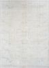 pae-1259 white/white ivory wool hand knotted Rug