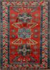 pae-1281 chili/copper tan red and orange wool hand knotted Rug